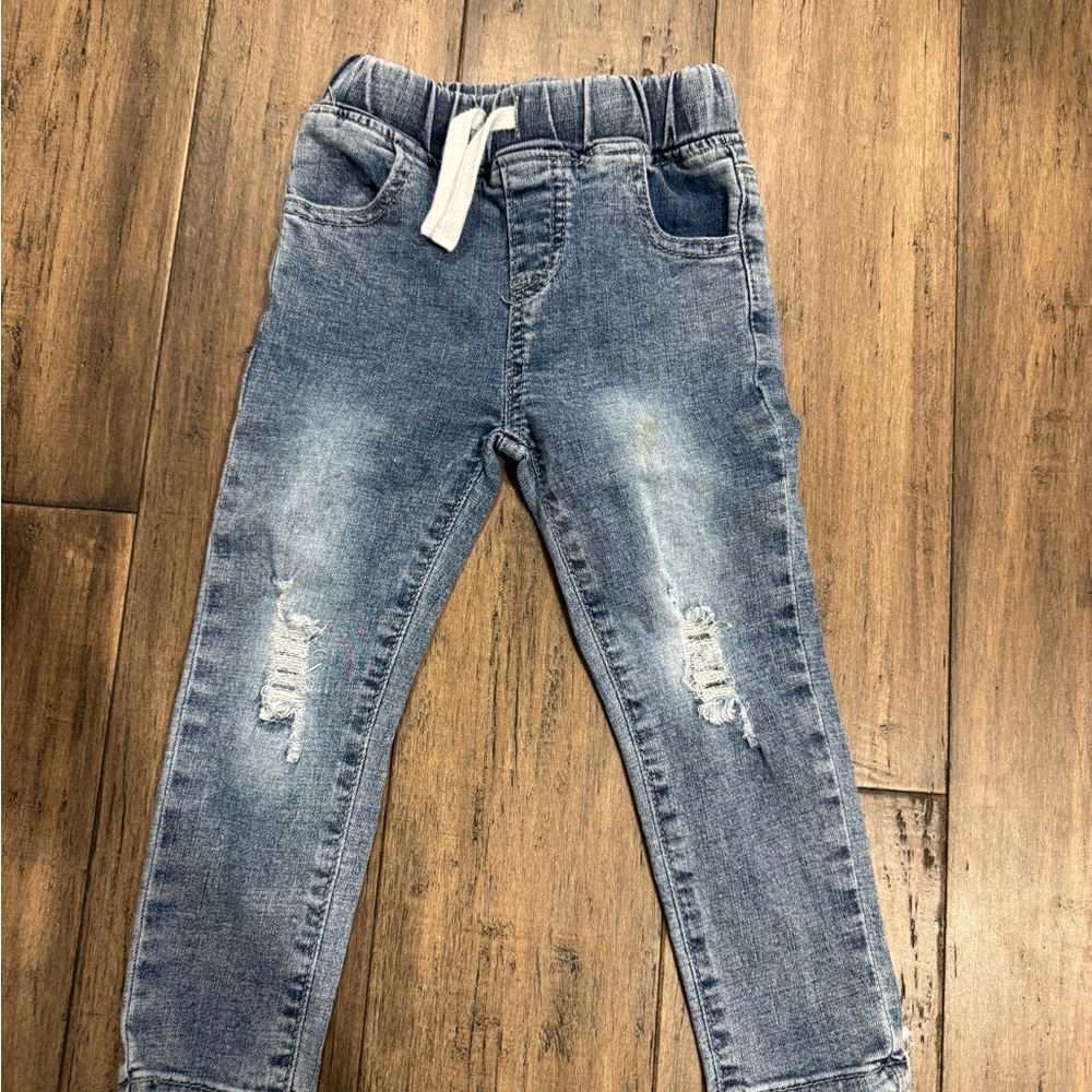 Little Bipsy Distressed Blue Kids Jeans